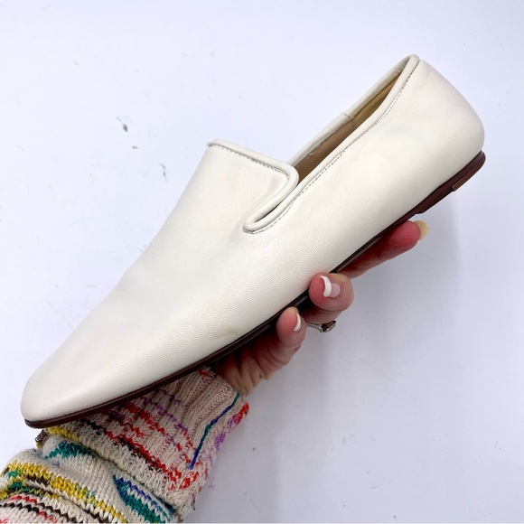 Everlane Bone Ivory Leather Day Loafer in Size 7.5 - Picture 5 of 12